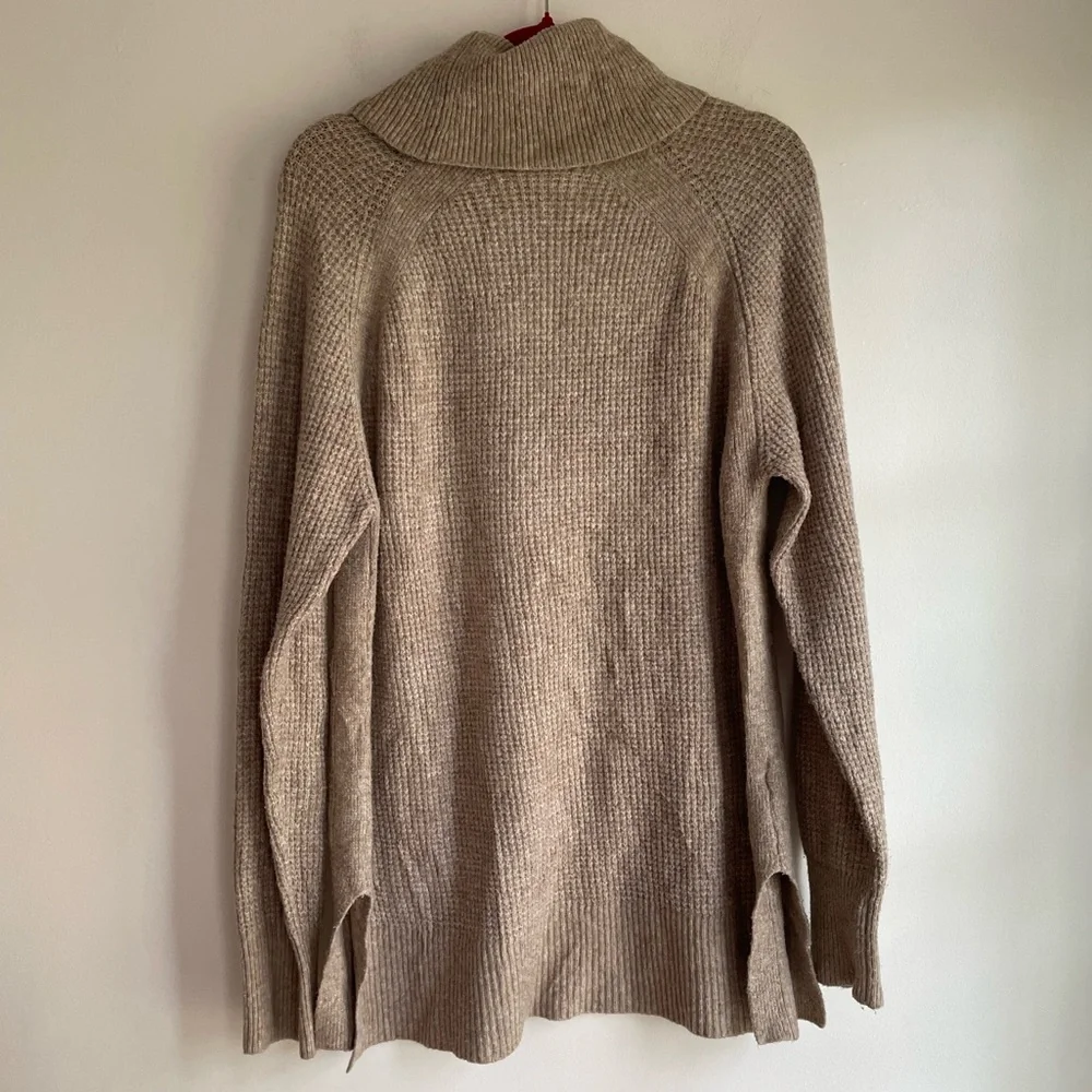 LOFT Cowl Neck Tunic Sweater Size L - Picture 4 of 6